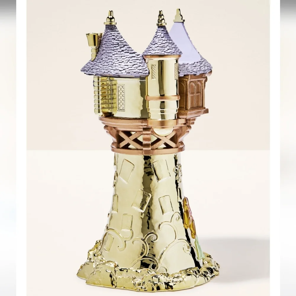 Disney Princess Rapunzel 3 Wick Candle Holder by B&BW Limited Edition Collection - Picture 11 of 11